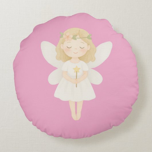 Granddaughter Prayer From Grandma ラウンドクッション (裏面)