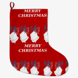 Grande Chaussette de Noël "Merry Christmas" ラージクリスマスストッキング