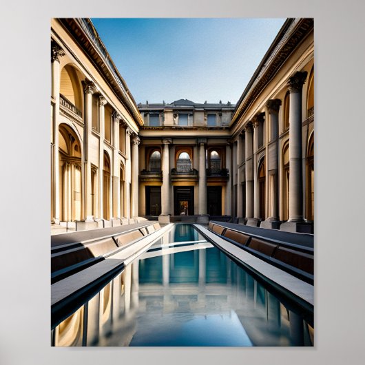 Grande Galerie du Musée du Louvre ポスター (正面)