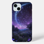 Grande Lune 🌕 Nuit Étoilée Magique Case-Mate iPhoneケース (裏面)