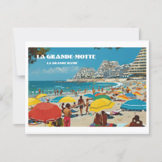 Grande-motte, carte postale, QZE32F5-2 ポストカード