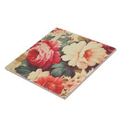Grandeur Garden Bloom Decorative Ceramic Tile タイル (側面)