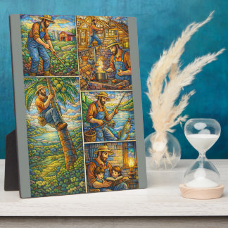 Grandfather Dad Father's Day  フォトプラーク