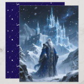 Grandfather Frost Scrapbook Paper (正面/裏面)