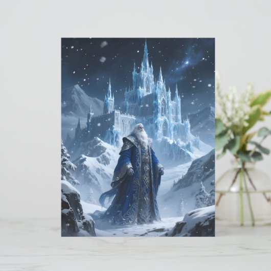 Grandfather Frost Scrapbook Paper (スタンド正面)