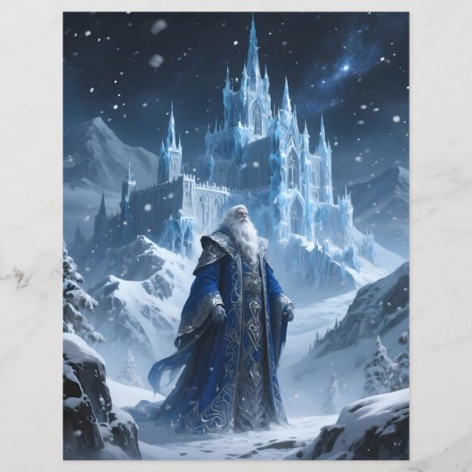 Grandfather Frost Scrapbook Paper (正面)