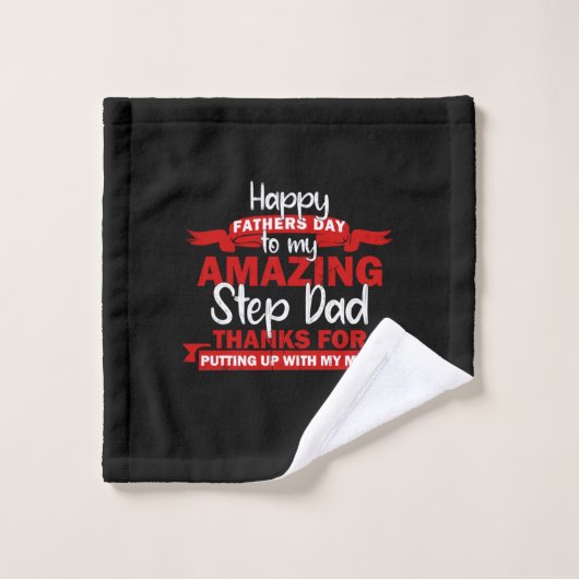 Grandfather Quotes | Amazing Step Daddy ウォッシュタオル (ウォッシュタオル)