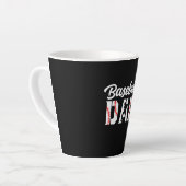 Grandfather Quotes | Baseball Dad カフェラテマグ (左アングル)