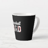 Grandfather Quotes | Baseball Dad カフェラテマグ (右アングル)