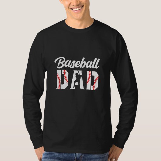 Grandfather Quotes | Baseball Dad Tシャツ (正面)