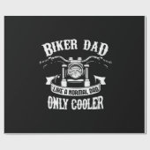 Grandfather Quotes | Best Biker Dad ラッピングペーパー (フラット)