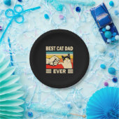 Grandfather Quotes | Best Cat Dad Ever ペーパープレート (パーティー)
