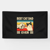 Grandfather Quotes | Best Cat Dad Ever 横断幕 (横)
