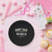 Grandfather Quotes | Best Dad In The World ペーパープレート (パーティー)