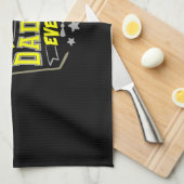 Grandfather Quotes | Best Daddy Ever キッチンタオル (四つ折り)