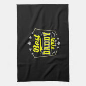 Grandfather Quotes | Best Daddy Ever キッチンタオル (縦)