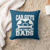 Grandfather Quotes | Car Guys Make The Best Dads クッション (ブランケット)