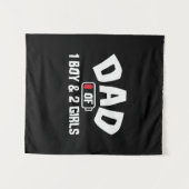 Grandfather Quotes | Dad Of One Boy タペストリー (正面(横))