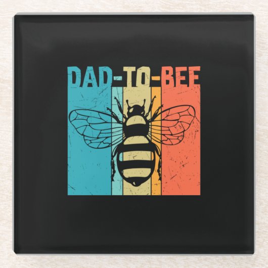 Grandfather Quotes | Dad To Bee ガラスコースター (正面)