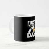 Grandfather Quotes | First Father's Day コーヒーマグカップ (正面左)