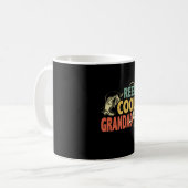 Grandfather Quotes | Fishing Cool Grandad コーヒーマグカップ (正面左)