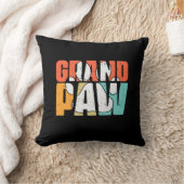 Grandfather Quotes | Grandpaw Dog クッション (ブランケット)