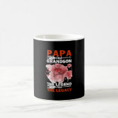Grandfather Quotes | Papa And Grandson コーヒーマグカップ (中央)
