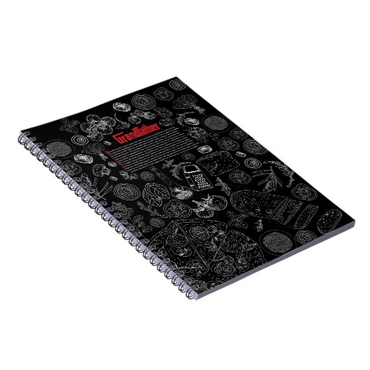 Grandfather Recipe Notebook ノートブック (右側)