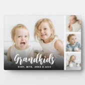 Grandkids Customized Photo Collage Plaque フォトプラーク (正面)