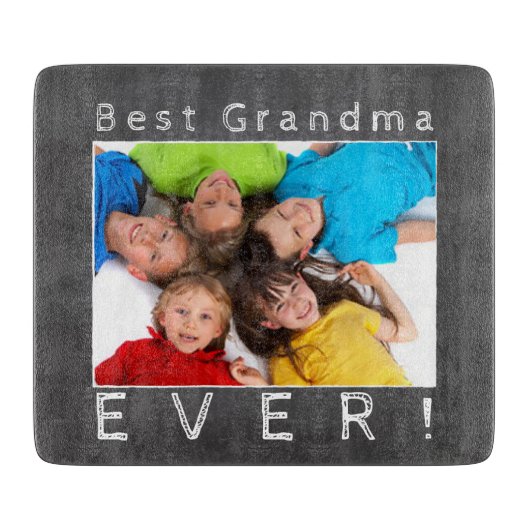 GrandKids for Gandmaの写真 カッティングボード (正面)