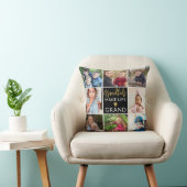 Grandkids Make Life Grand 9 Photo Collage  クッション (椅子)