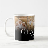 Grandkids Make Life Grand Multi Photo Grandparent コーヒーマグカップ (左)