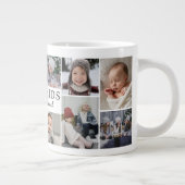 Grandkids Make Life Grand Photo Collage Keepsake ジャンボコーヒーマグカップ (右)