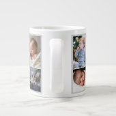 Grandkids Make Life Grand Photo Collage Keepsake ジャンボコーヒーマグカップ (裏面)
