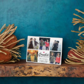 Grandkids Make Life Grand Photo Collage Keepsake フォトプラーク (側面)