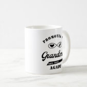 GrandMa妊娠の発表に昇格おもしろい コーヒーマグカップ (正面右)