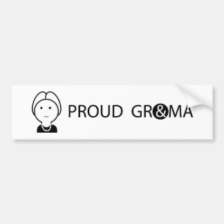 GRANDMA1_BUMPERのステッカー バンパーステッカー