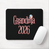 Grandma 2026 Cute Bird New Grandma Pregnancy Revea マウスパッド (マウス)