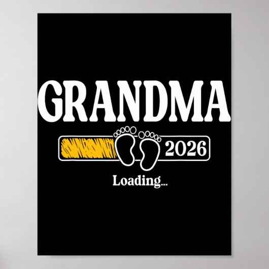 Grandma 2026 Loading Grandma Est. 2026, New Grandm ポスター (正面)