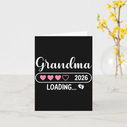 Grandma 2026 Loading New Grandma Est 2026  カード (黄色い花)