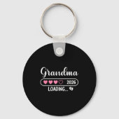 Grandma 2026 Loading New Grandma Est 2026  キーホルダー (正面)