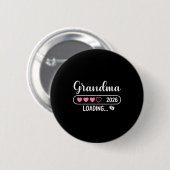 Grandma 2026 Loading New Grandma Est 2026 缶バッジ (正面&裏面)