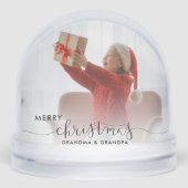 Grandma and Grandpa Grandkids Photos Christmas (正面)