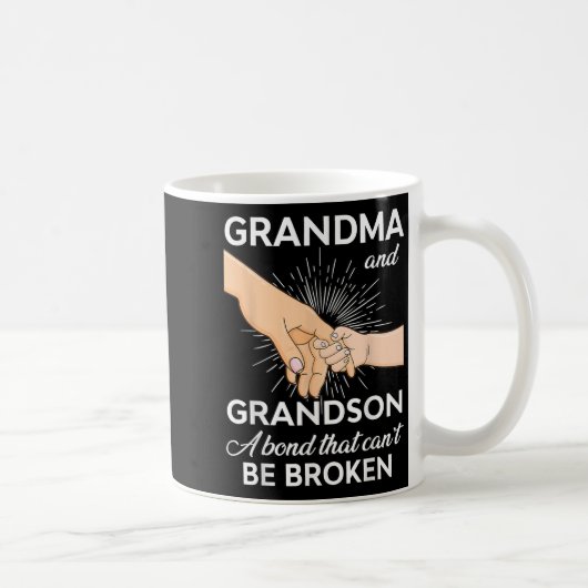 Grandma And Grandson A Bond That Can't Be Broken  コーヒーマグカップ (右)