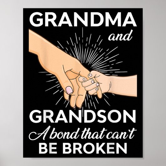Grandma And Grandson A Bond That Can't Be Broken  ポスター (正面)