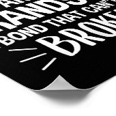 Grandma And Grandson A Bond That Can't Be Broken  ポスター (角)