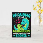 Grandma And Grandson A Bond That Can't Be Broken D カード (黄色い花)