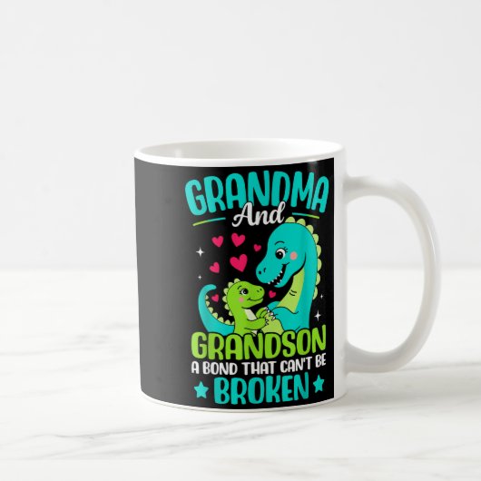 Grandma And Grandson A Bond That Can't Be Broken D コーヒーマグカップ (右)