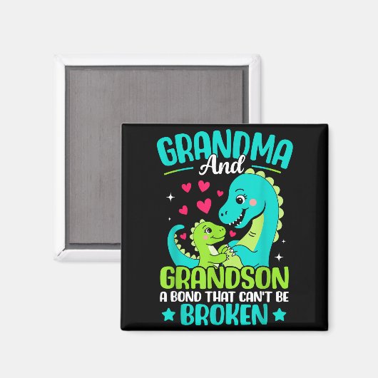 Grandma And Grandson A Bond That Can't Be Broken D マグネット (正面/裏面)