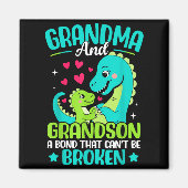 Grandma And Grandson A Bond That Can't Be Broken D マグネット (正面)